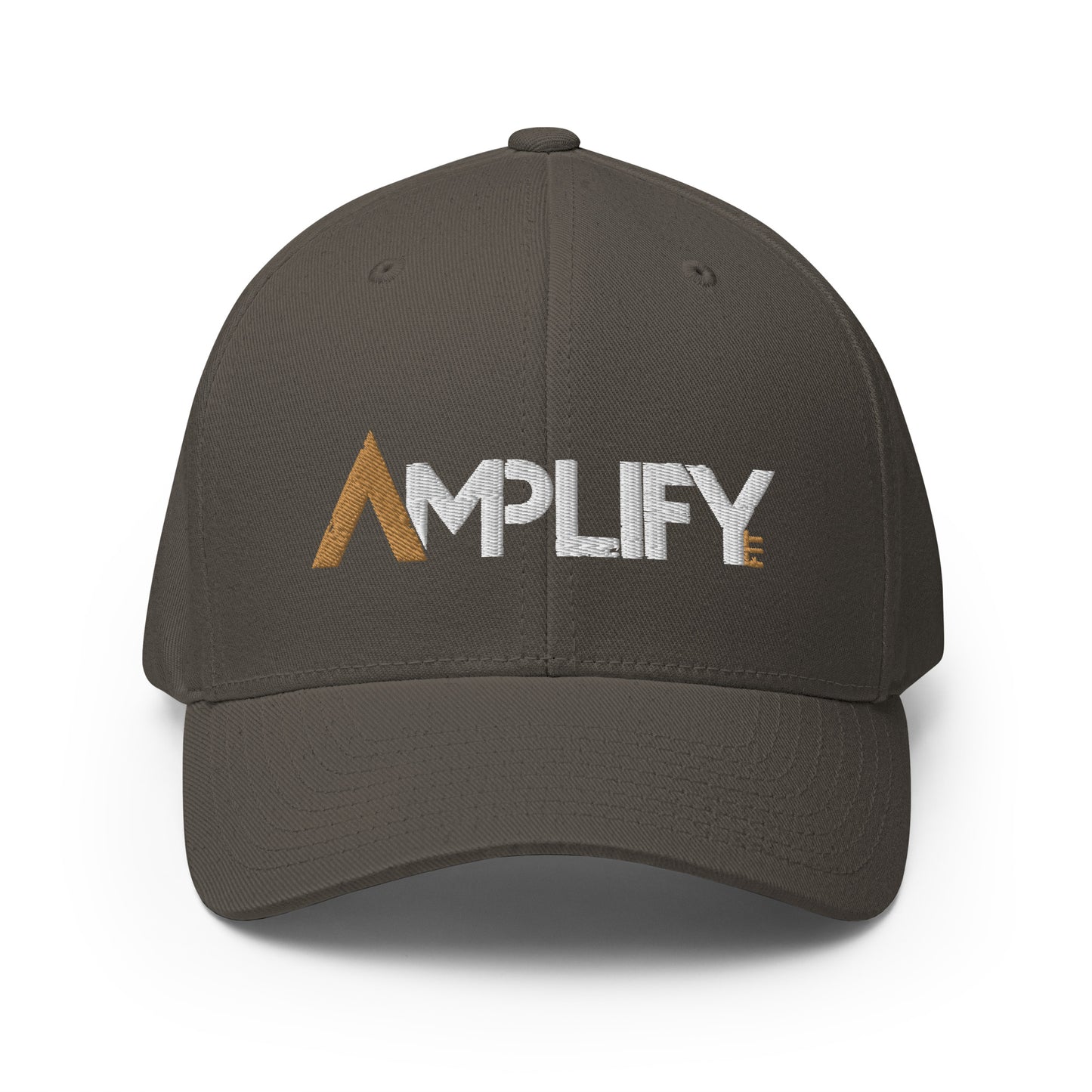 Structured Twill Cap - Amplify Fit Logo - Orange