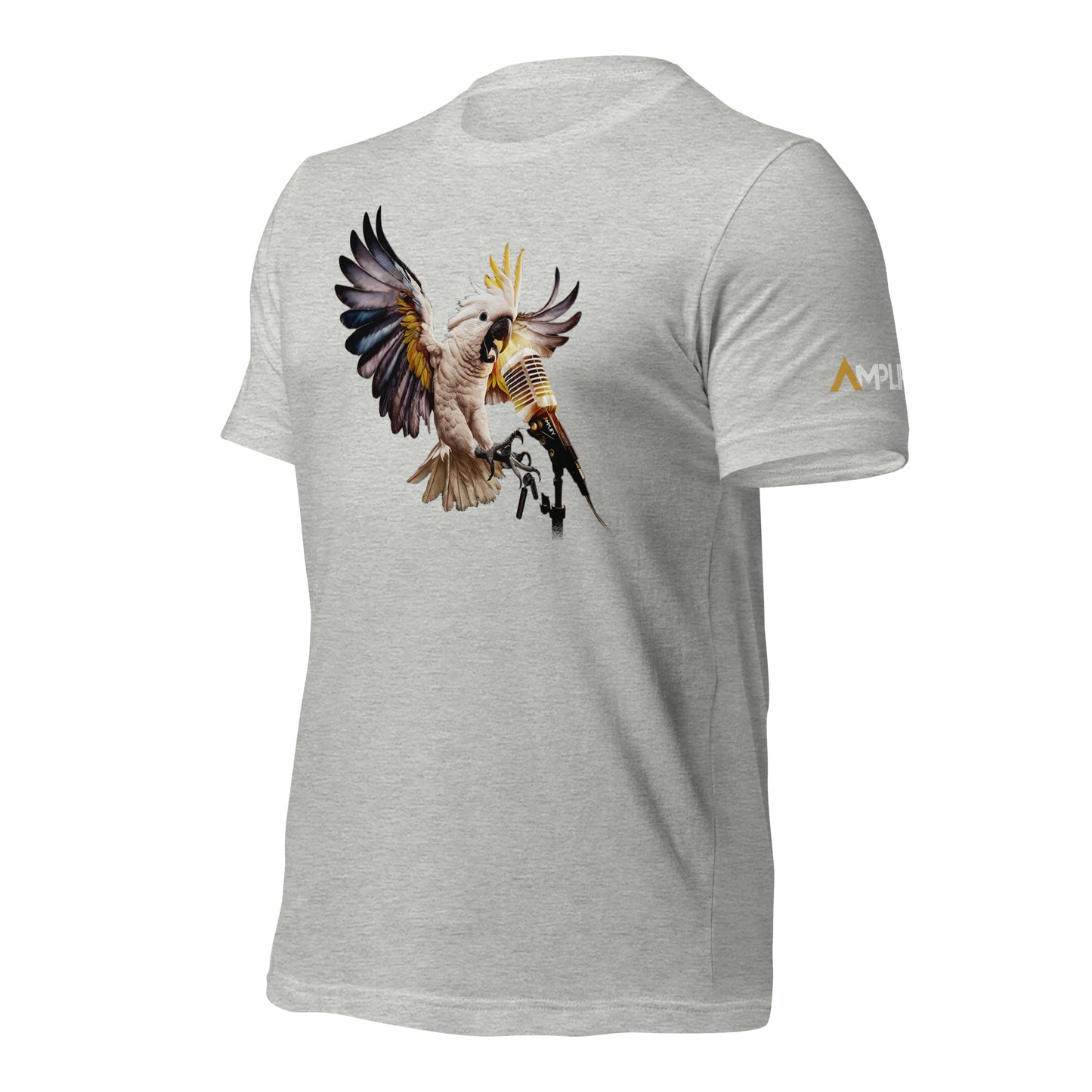 Unisex t-shirt - Inner Animal - Cockatoo Microphone Purple