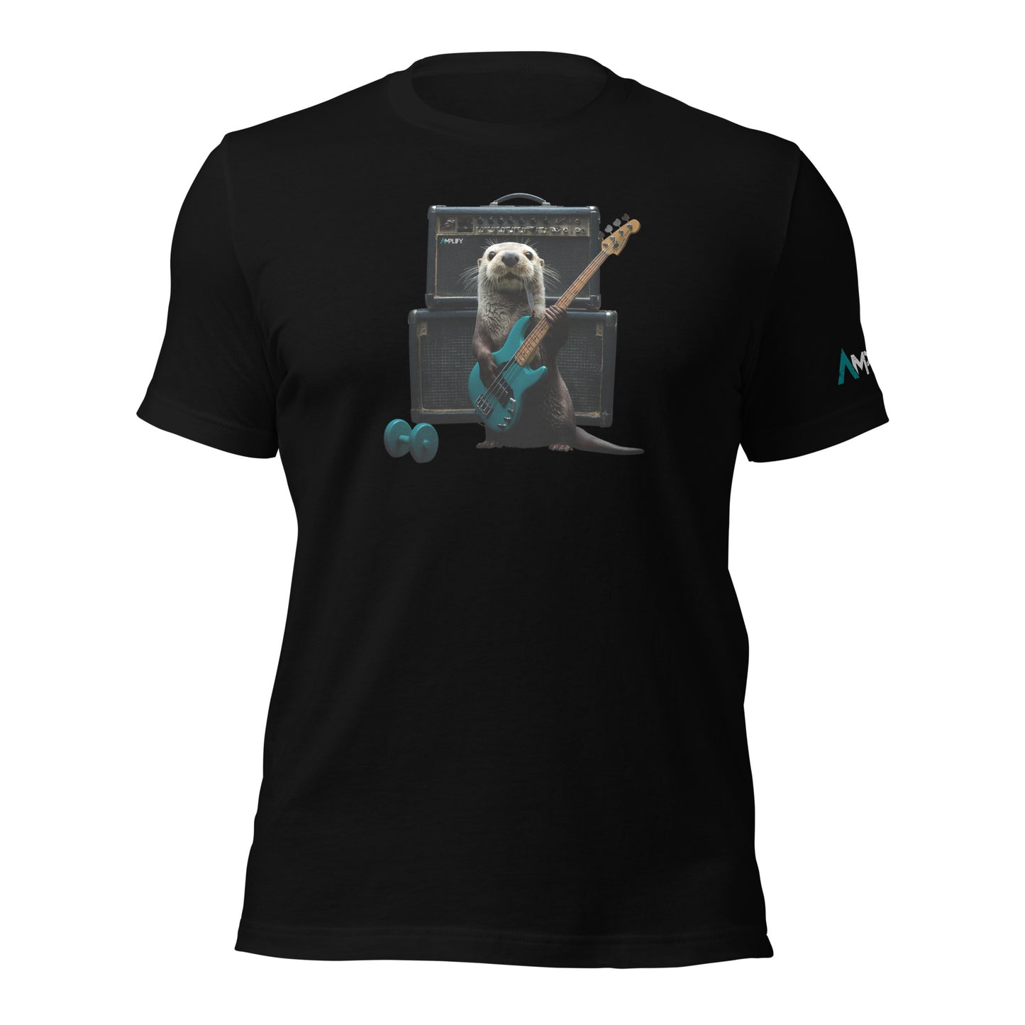 Unisex t-shirt - Inner Animal - Otter Bass Turquoise