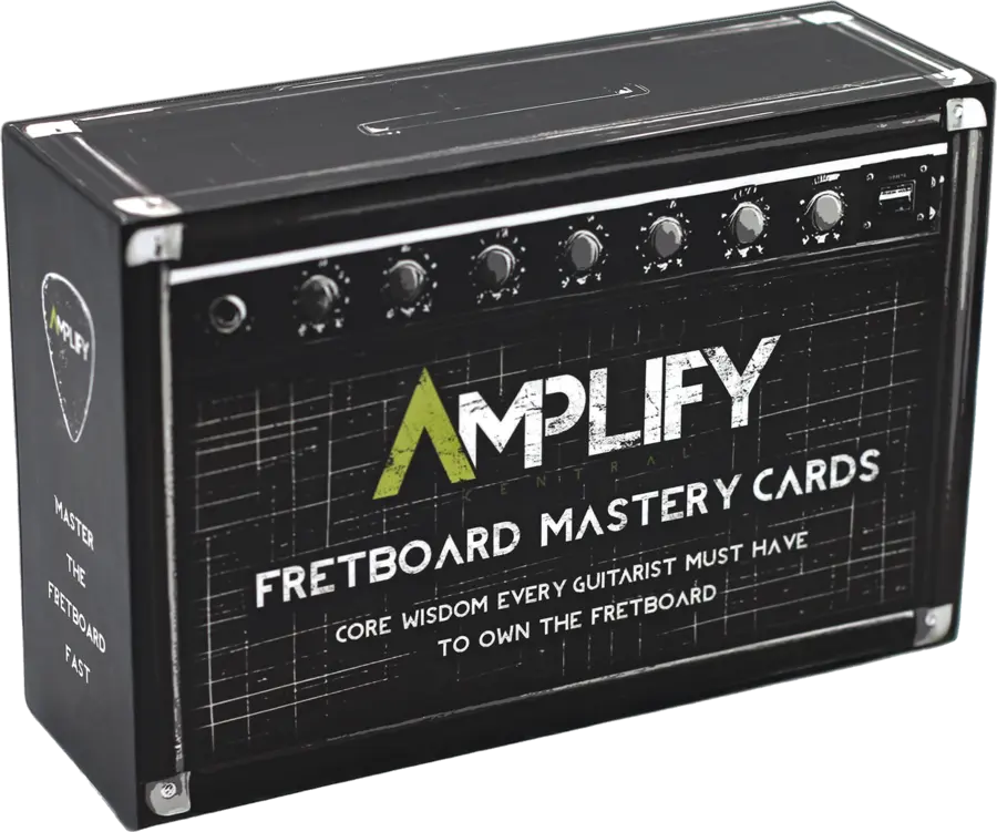 Fretboard Mastery Cards first edition box